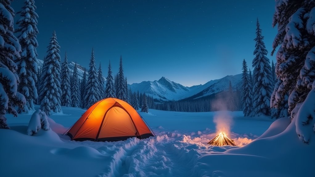 winter solitude enhances wilderness