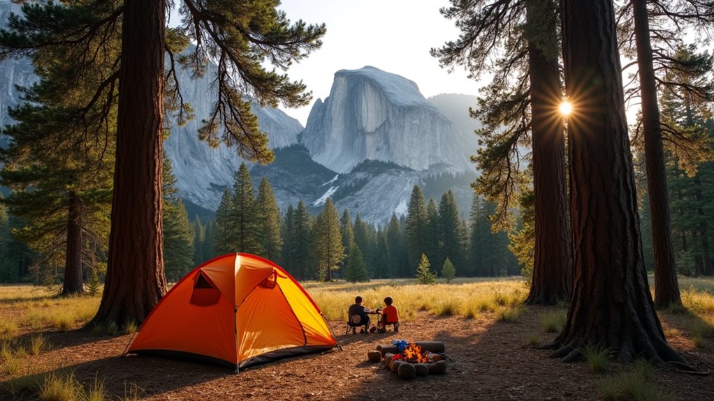 yosemite camping with family