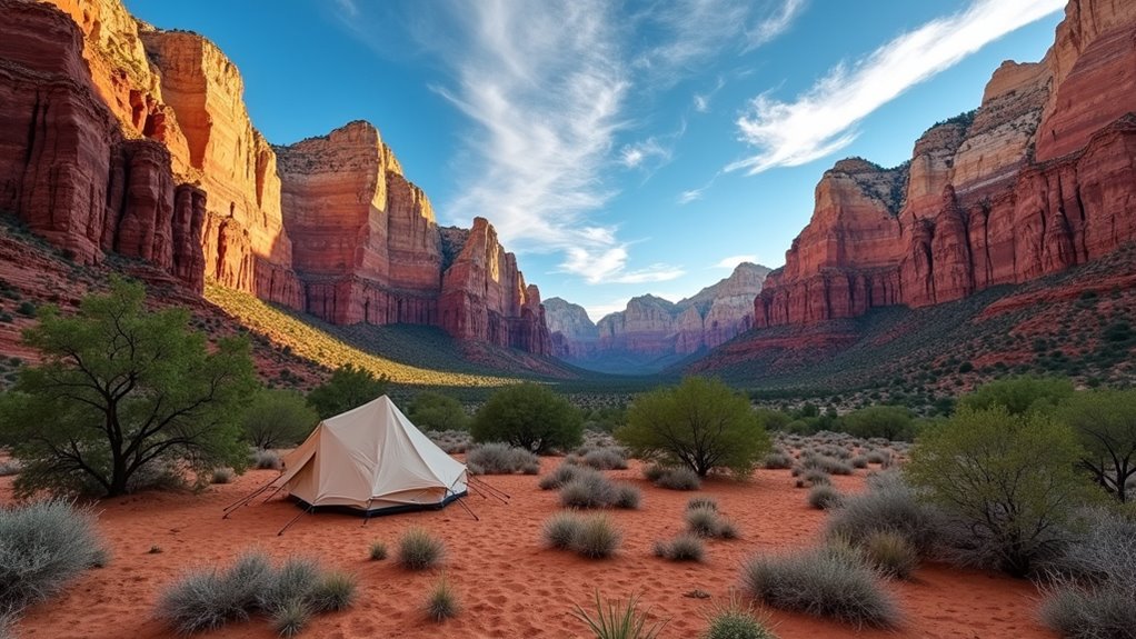 zion camping hiking reservations