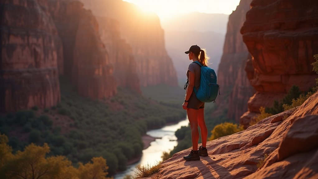 zion camping trails safety