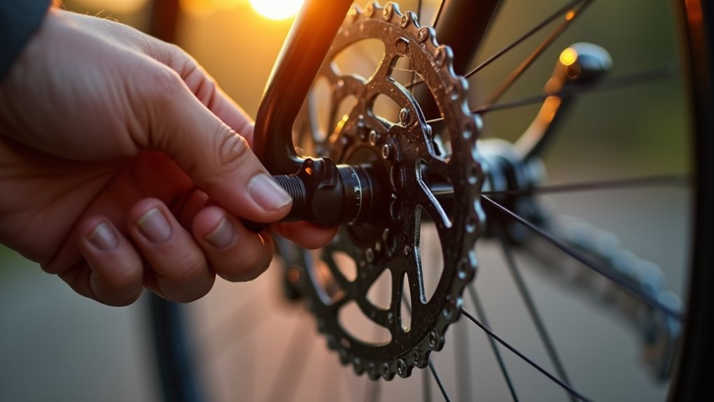 adjust derailleur for smooth shifting