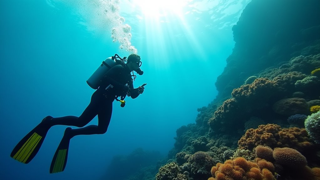 advance diving skills continually
