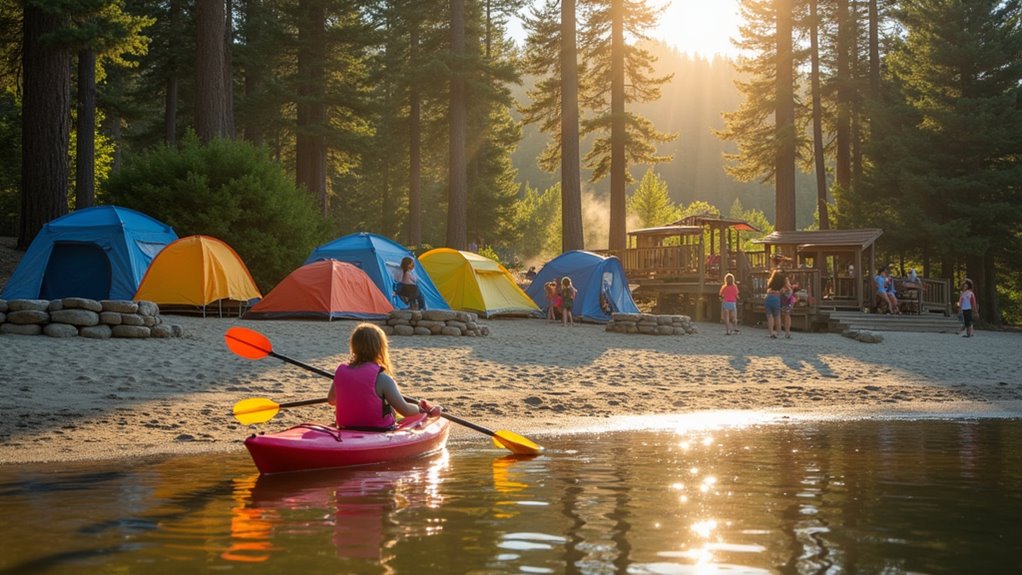 affordable lakeside family getaway