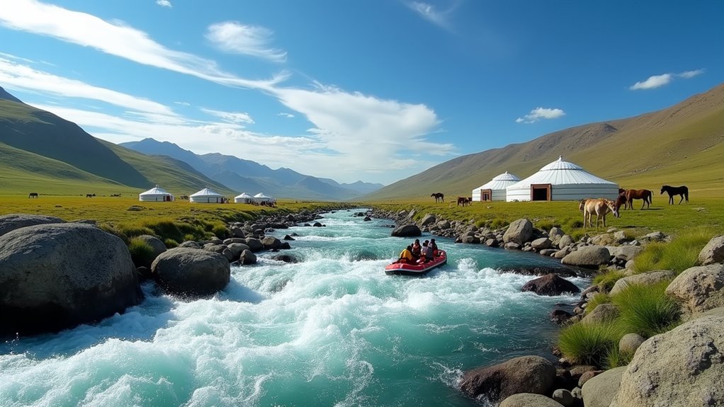 affordable mongolia river rafting
