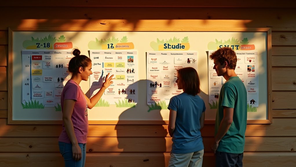 age appropriate camp activities