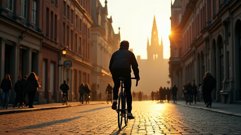 antwerp cycling medieval charm