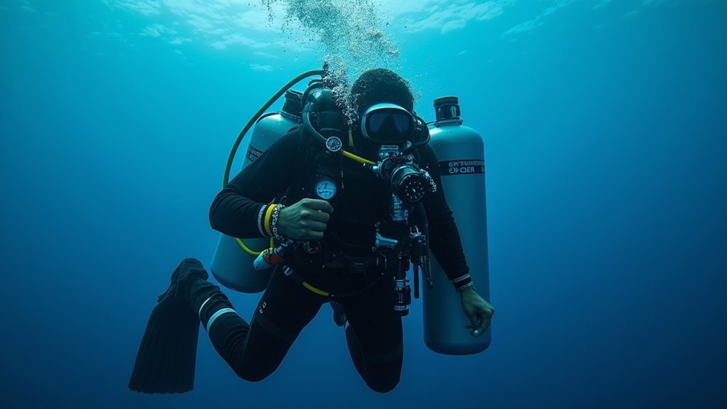 assembling safety critical diving gear