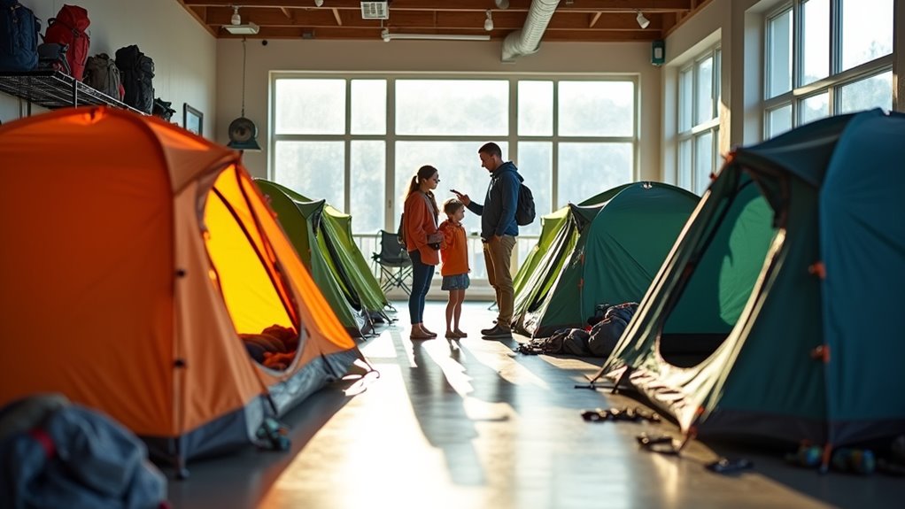 assess family camping needs