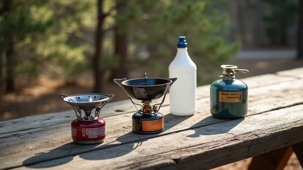 backpacking stove fuel options