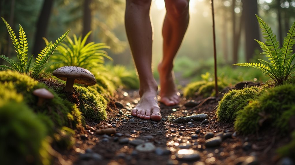 barefoot walking enhances well being