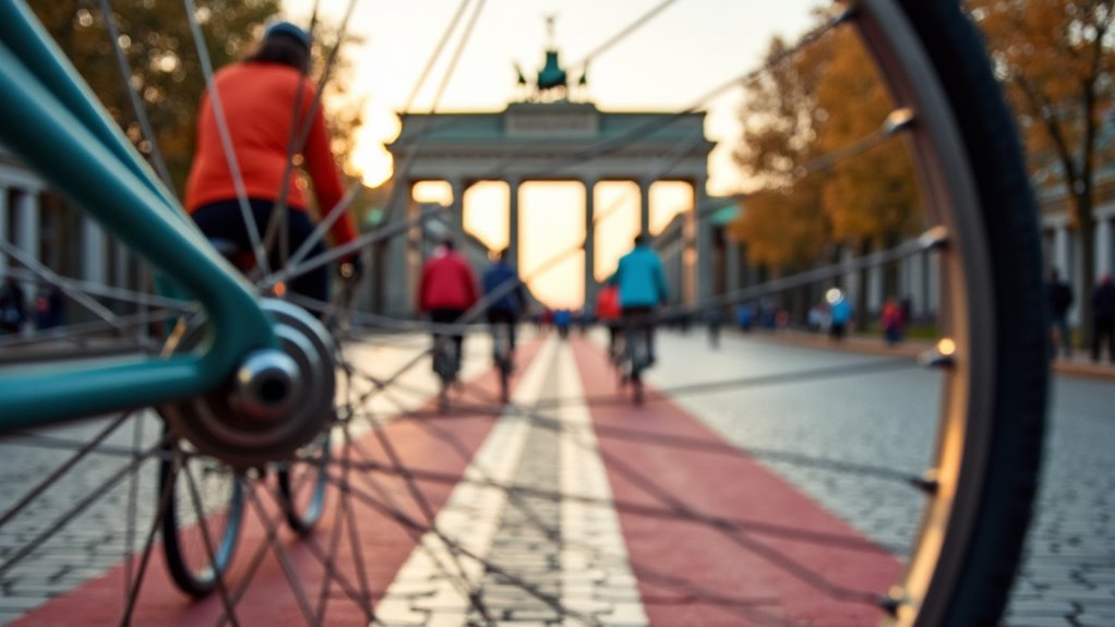 berlin s extensive cycling infrastructure