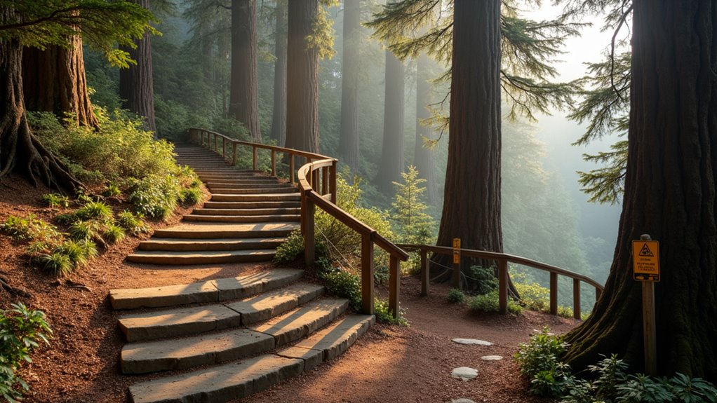 california trail safety features