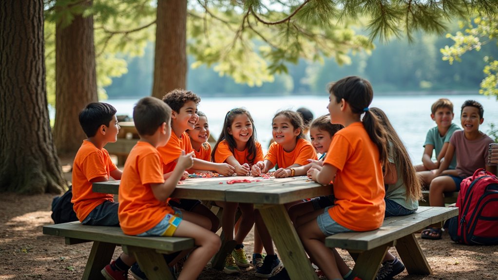 camp participation influenced by wealth