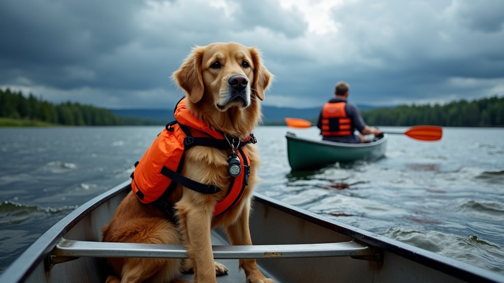 canoe safety with dogs