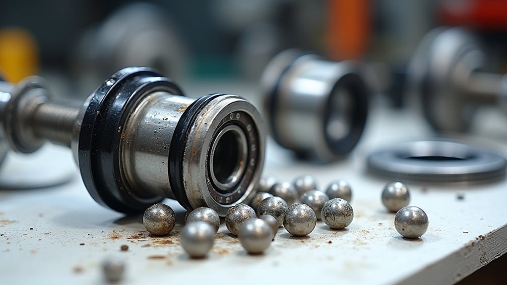 check bearings for smoothness