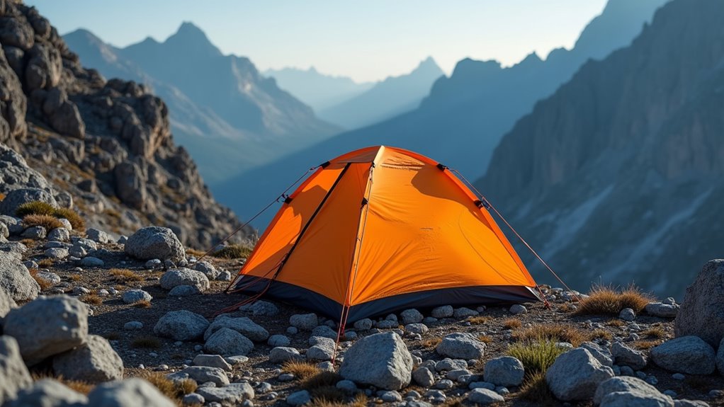 choose suitable camping spot