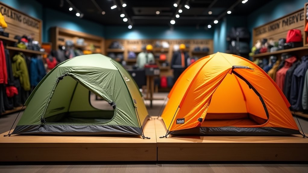 choose three season tent option