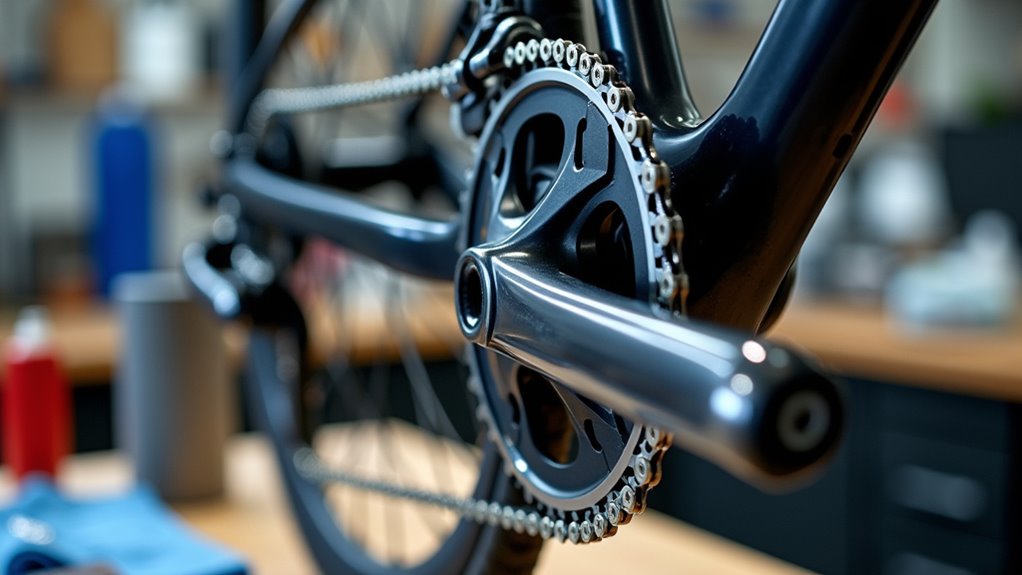 clean lubricate adjust drivetrain