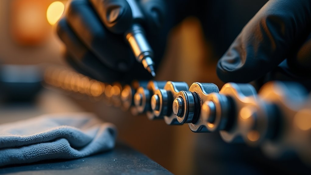 clean lubricate maintain chain