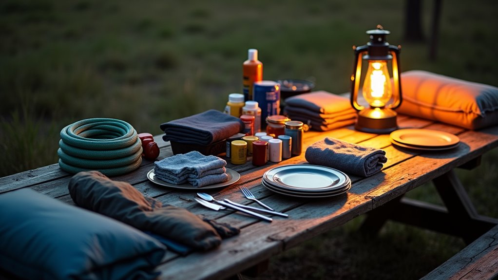 comfortable rv camping essentials