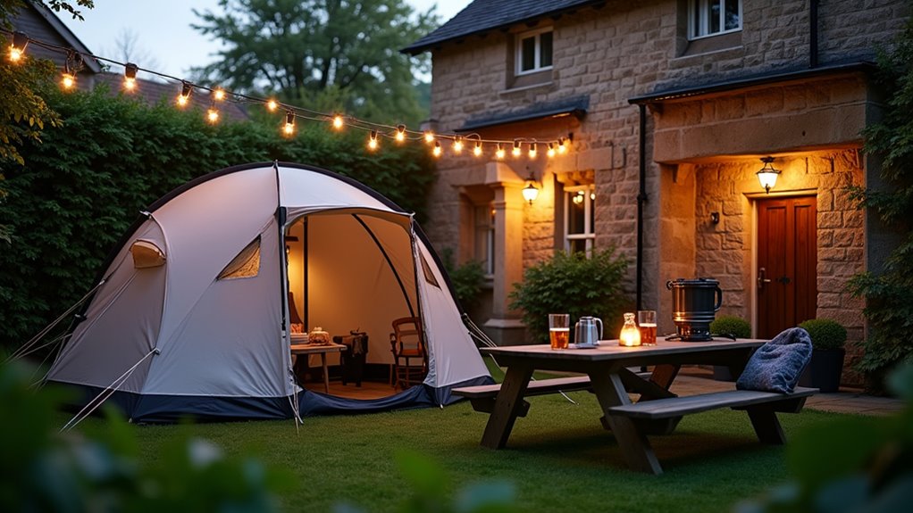 comfortable social budget friendly camping