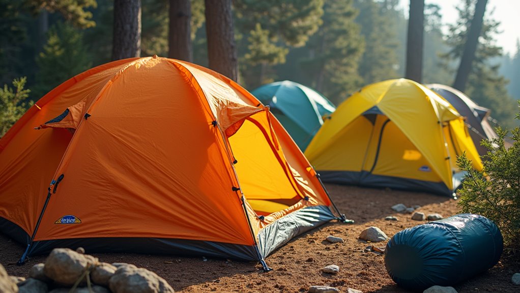 consider camping needs and conditions