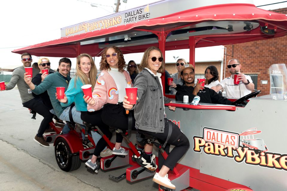 Dallas Party Bike Private Group Rental in Deep Ellum - Highlights