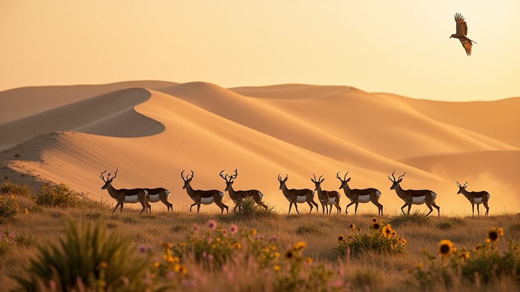 diverse ecosystems support wildlife