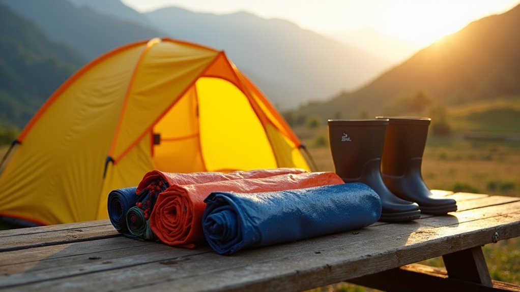 essential camping weather gear