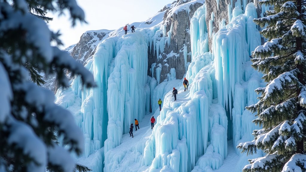 extreme alpine climbing safety