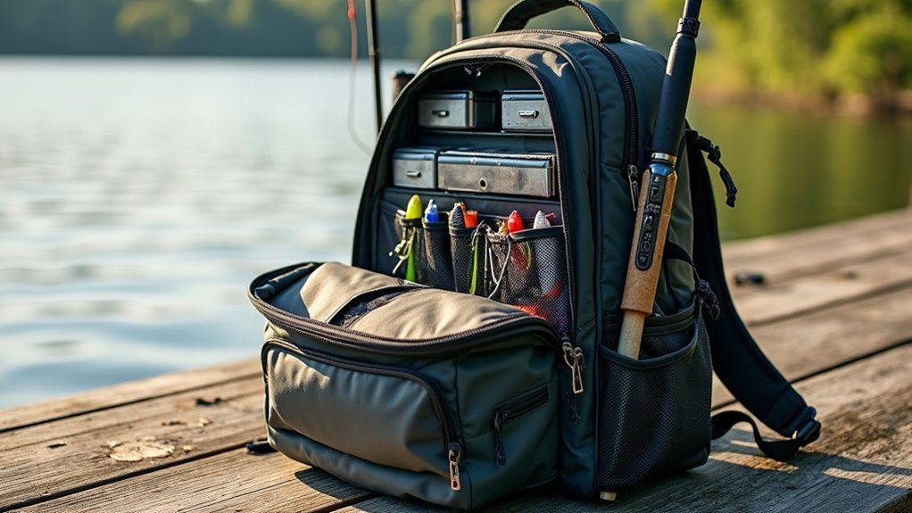 fishing backpacks enhance convenience