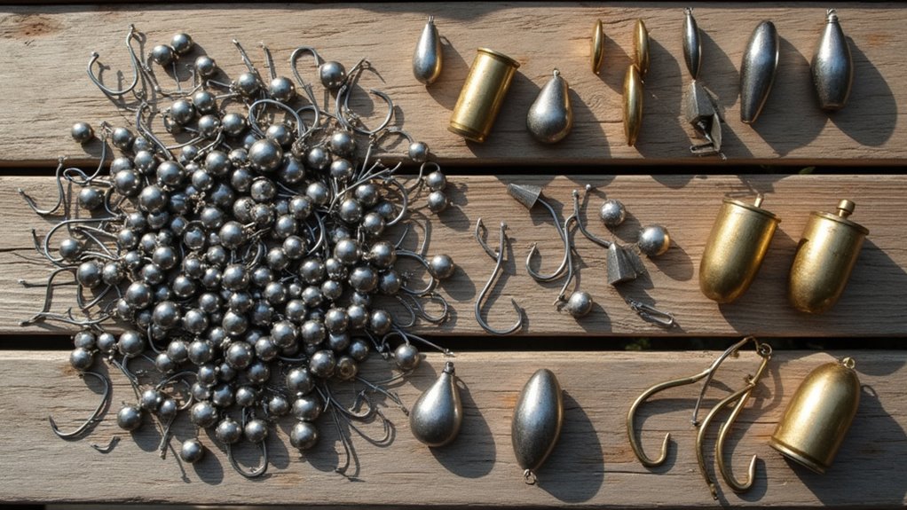 hooks and sinkers selection