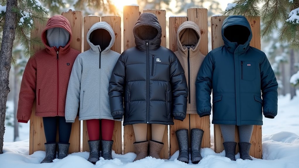 layering for cold weather