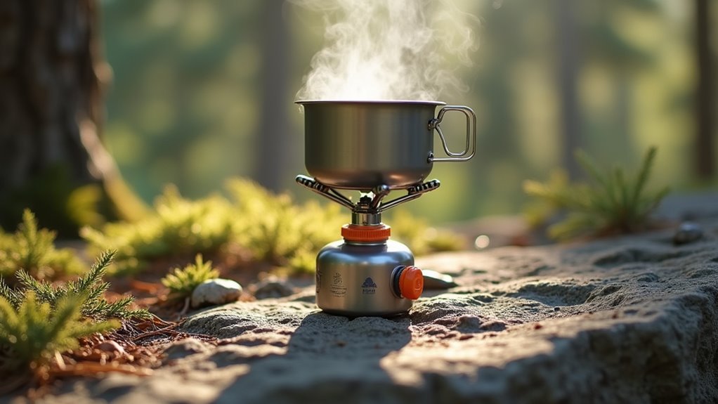lightweight efficient canister stove
