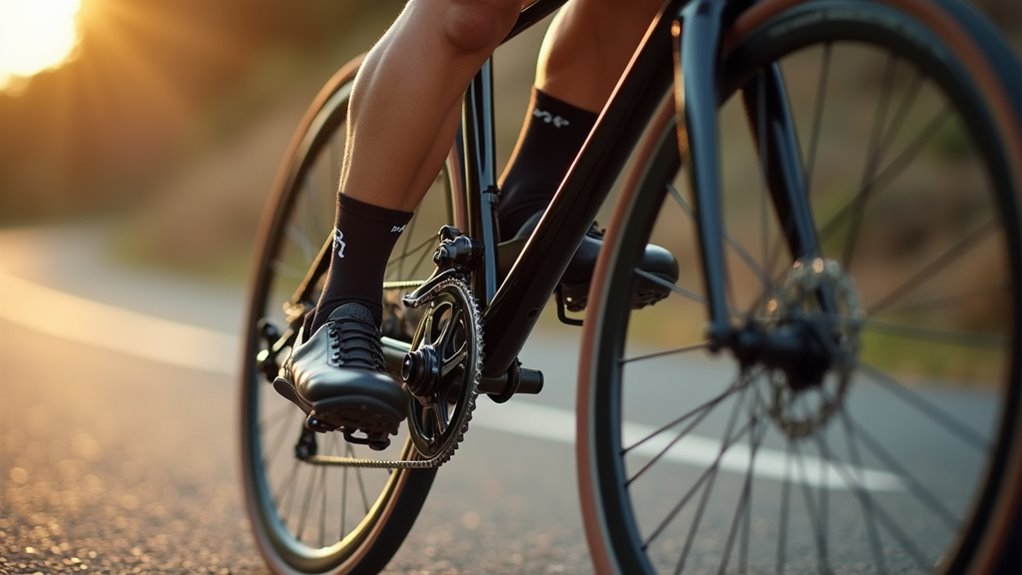 maintain steady climbing cadence