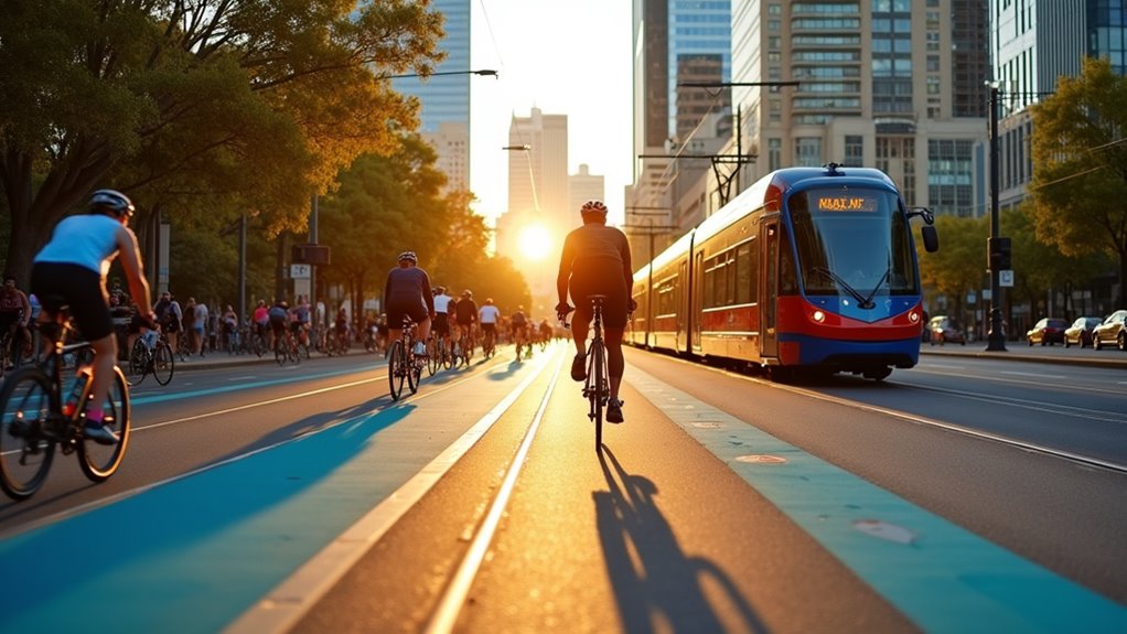 melbourne s extensive protected bike lanes