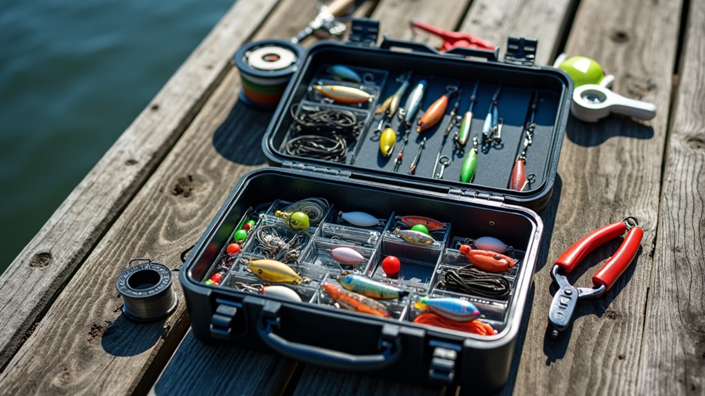 organized fishing gear essentials