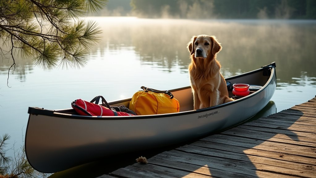 pet canoe trip essentials