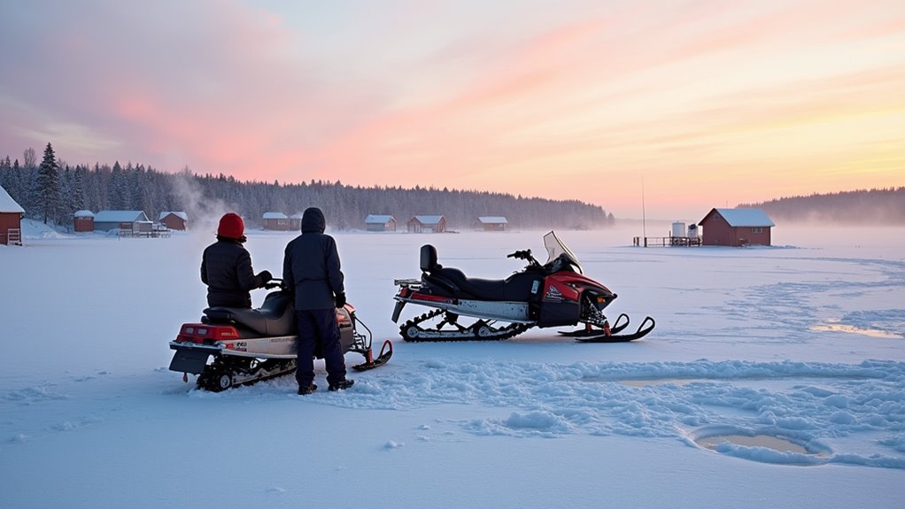 premier winter walleye fishing
