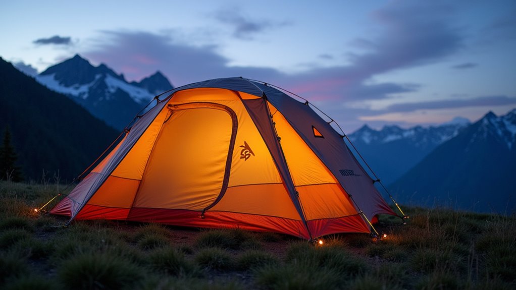 spacious family camping shelter