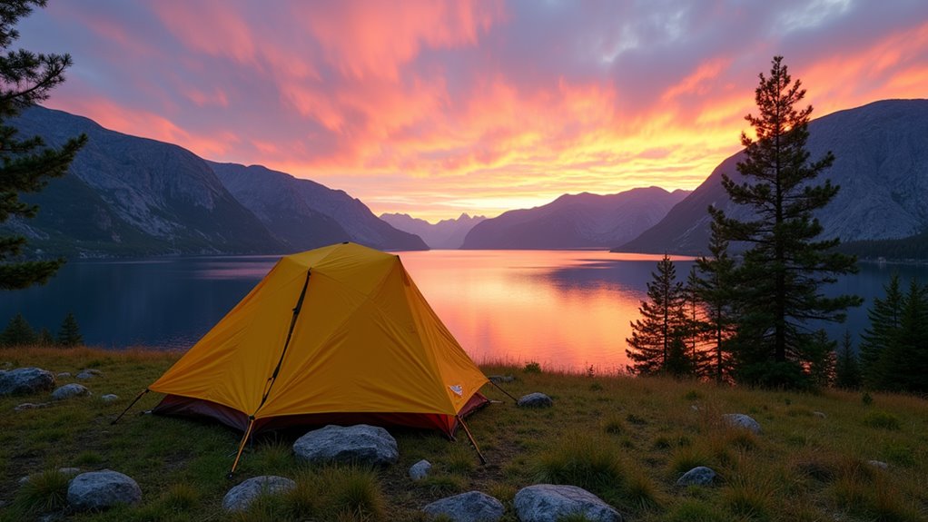 tent placement rules norway
