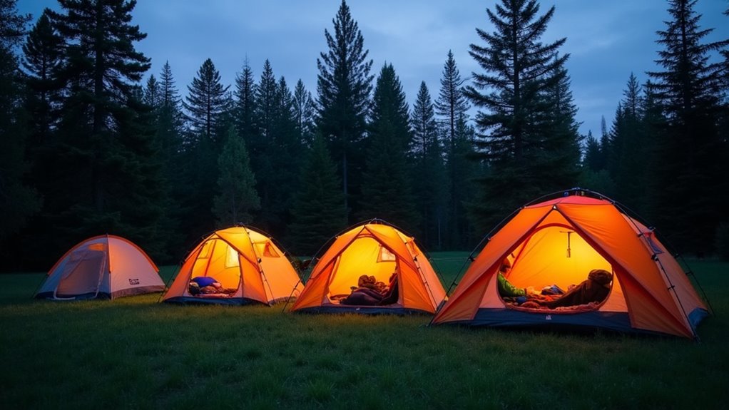 tent size impacts comfort