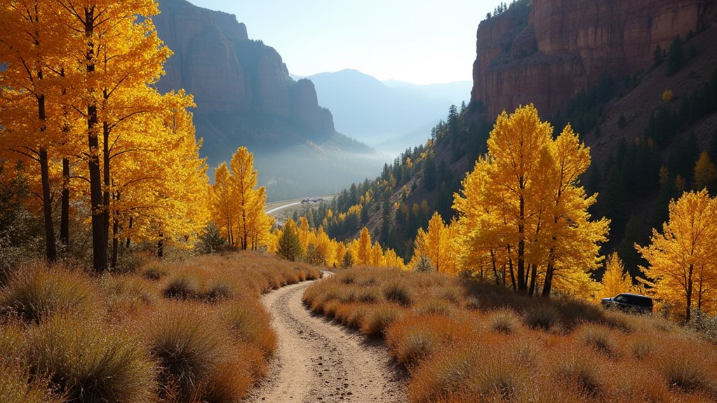 trail access and scenic drives
