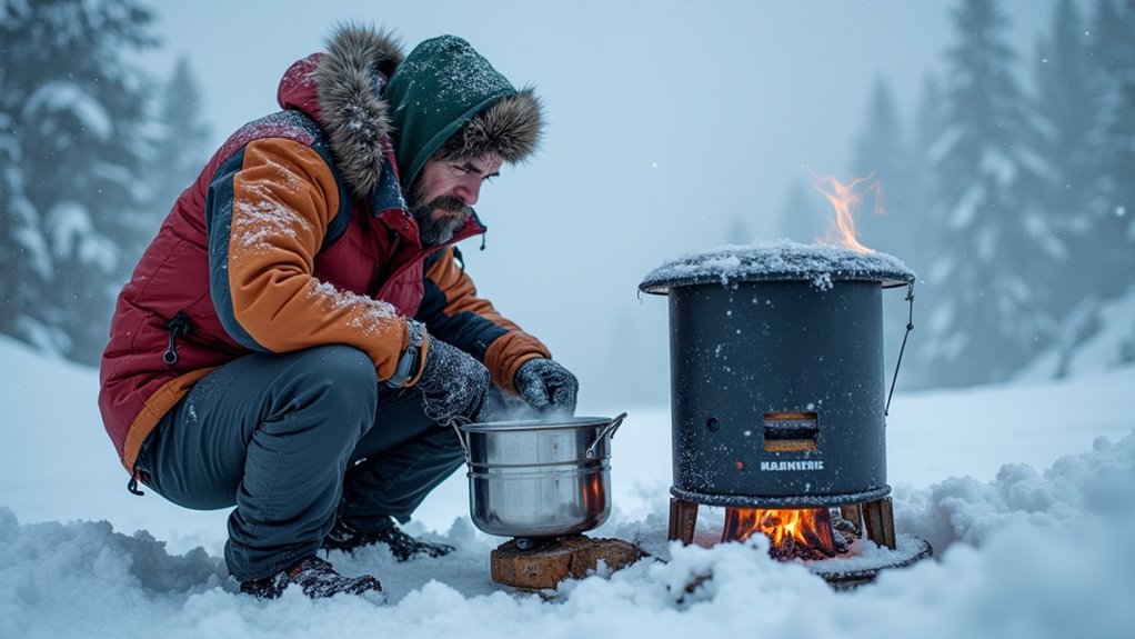 weatherproof reliable cooking equipment